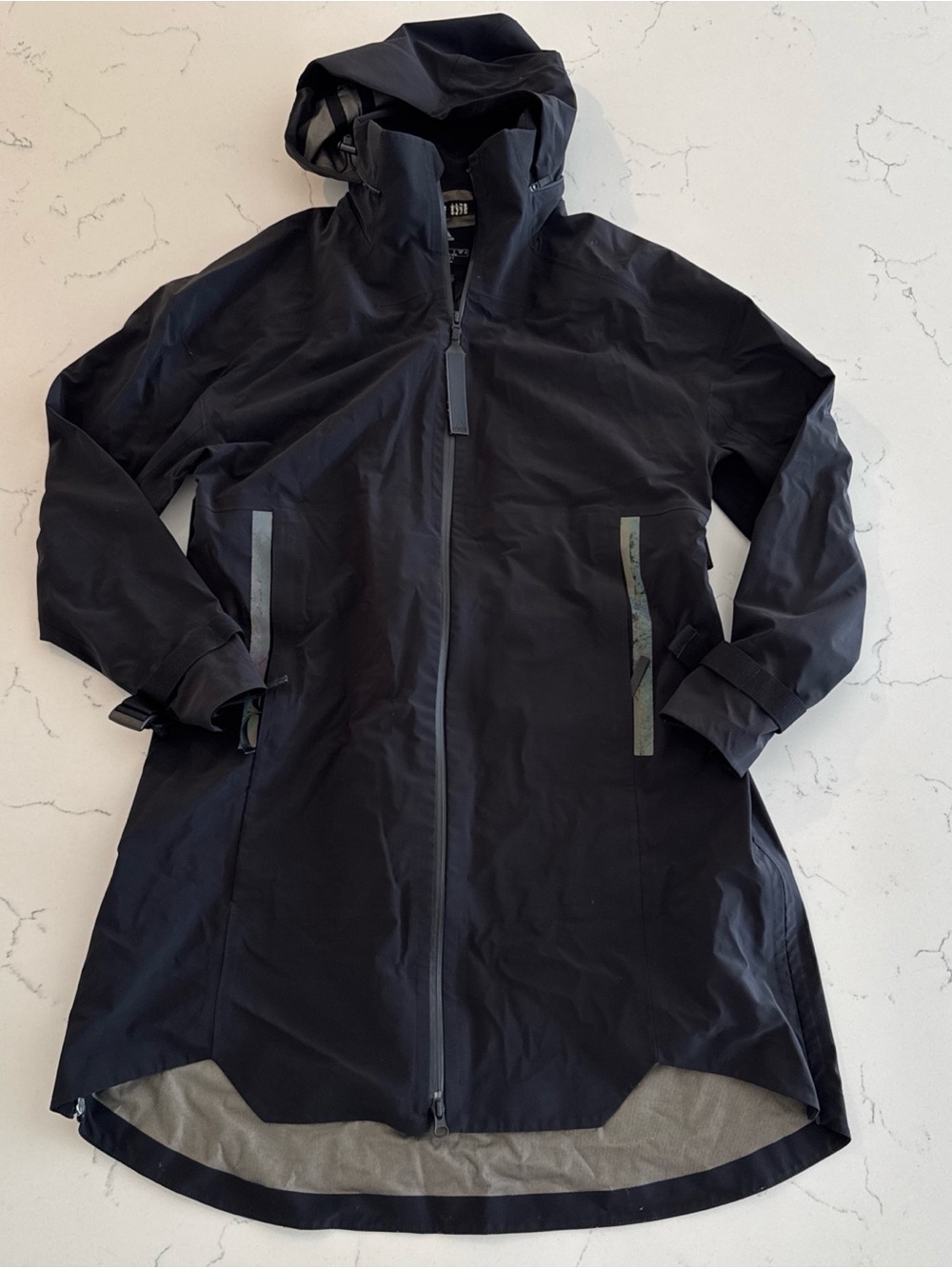 Adidas Myshelter Rain RDY Black Parka Jacket Waterproof Hooded Coat